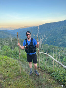 Ben on the Kokoda Trail